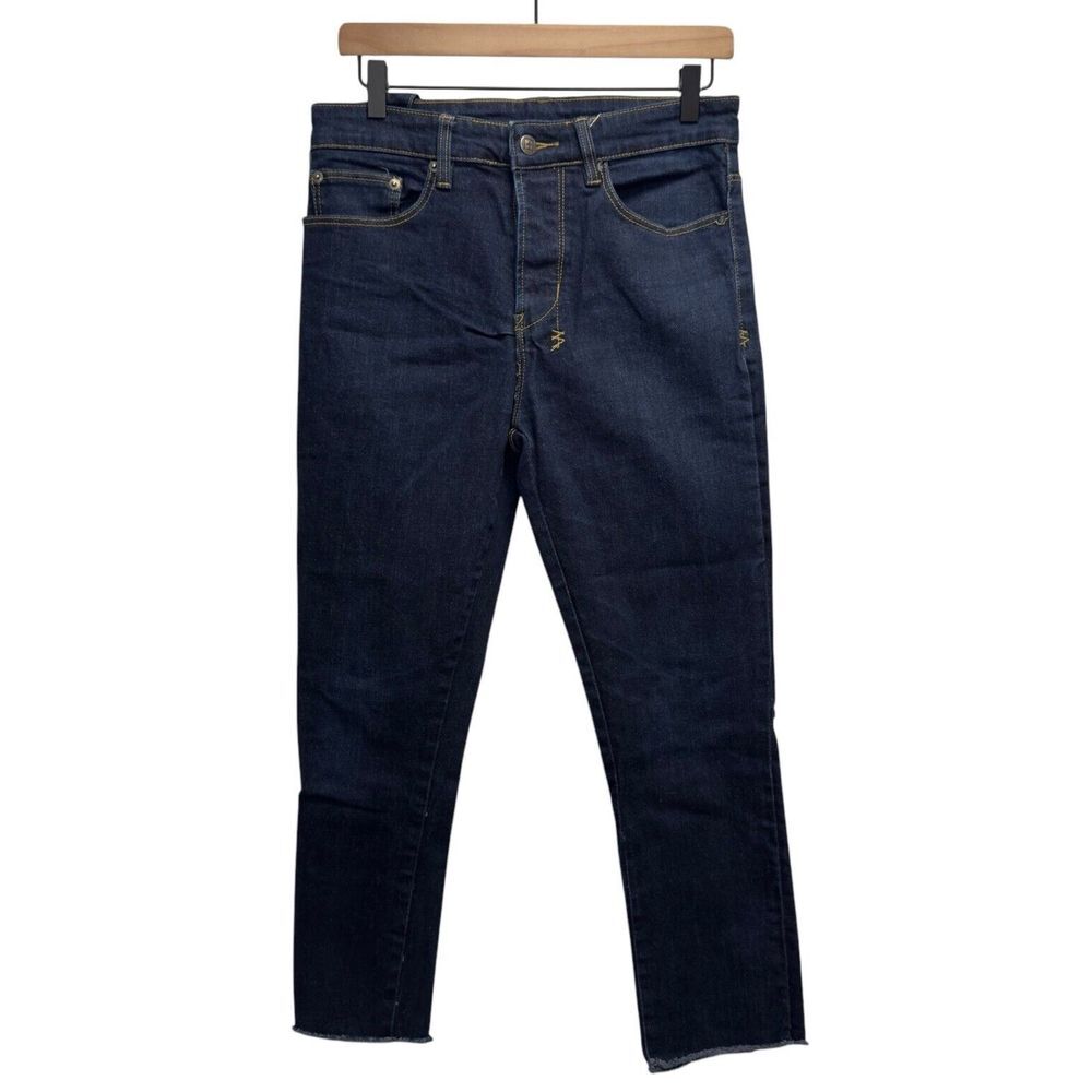 Ksubi Chitch Raw Rinse Mens Size 31 Straight Leg Medium Wash Denim Stretch Jeans